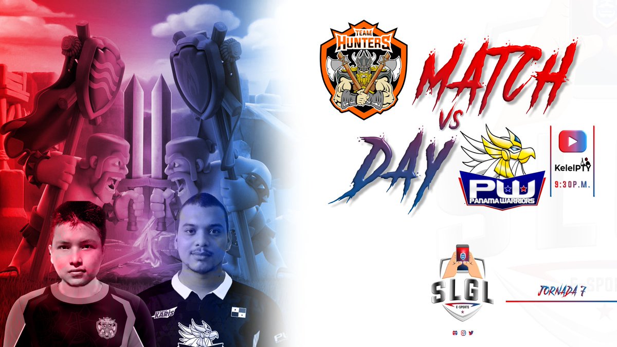 Sin Lag Gamers League (@slgl_pa) on Twitter photo #Jornada7SLGL
La lucha por entrar al top8 continua y asegurar su puesto en primera división.
Ambos equipos perdieron la jornada anterior y necesitan la victoria para continuar en la lucha.
⚔️ <a href="/TeamhuntersPTY/">Team Hunters</a> vs <a href="/Panamawarriors/">Panama Warriors</a>.
🕘 9:30PM
📺 <a href="/jhonypitty/">Jhonabet Pitty (KelelPTY)</a> #Jornada7SLGL
La lucha por entrar al top8 continua y asegurar su puesto en primera división.
Ambos equipos perdieron la jornada anterior y necesitan la victoria para continuar en la lucha.
⚔️ <a href="/TeamhuntersPTY/">Team Hunters</a> vs <a href="/Panamawarriors/">Panama Warriors</a>.
🕘 9:30PM
📺 <a href="/jhonypitty/">Jhonabet Pitty (KelelPTY)</a>