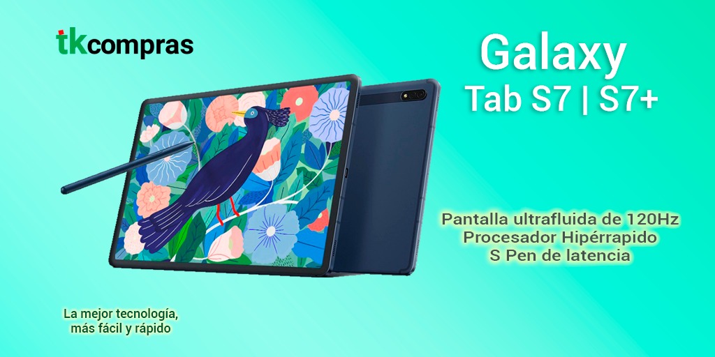 TkComprascom's tweet image. Cambia la forma en la que trabajas o juegas con la #Galaxy #TabS7 y la #S7+ de Samsung. 📱📱
Incluye un S Pen de ultrabaja latencia para que escribas lo que quieras como nunca antes en una #tablet.  🖊🖊
Cómprala acá🤩🤩
bit.ly/3sdJLk8