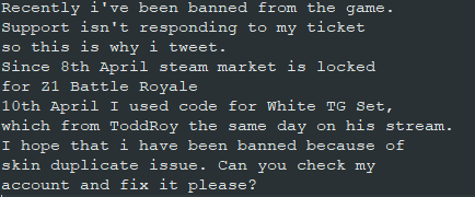 tvlesnik's tweet photo. @Z1BattleRoyale @H1Z1Retweet @H1Z1 @enadglobal7 @DaybreakGames  @Game_Dev_Carto @TwinGalaxies 
@TheToddRoy 

My steam profile: https://t.co/FNAF99gNVm

There is clip: https://t.co/SE9Zp7RrIR
And this is VOD of ToddRoy's stream: https://t.co/36VZlR9uBF https://t.co/uYJRv2qqI9