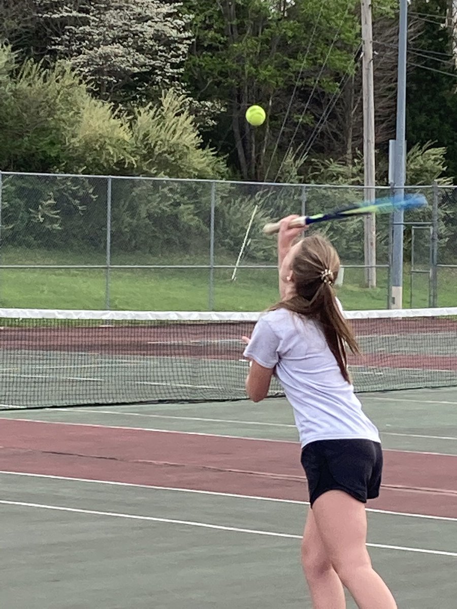 Nice day for tennis at BCHS! Barren is playing Cumberland  County right now!