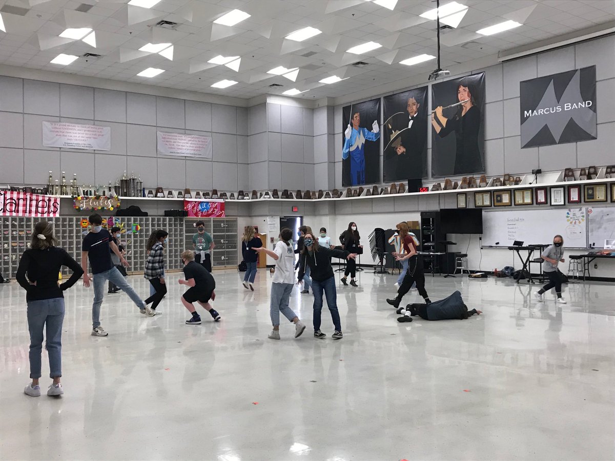 teachertooch's tweet photo. Exploring the space in character for our first ALICE rehearsal! ⁦@maraudertheatre⁩ https://t.co/HWpq6EYd4u