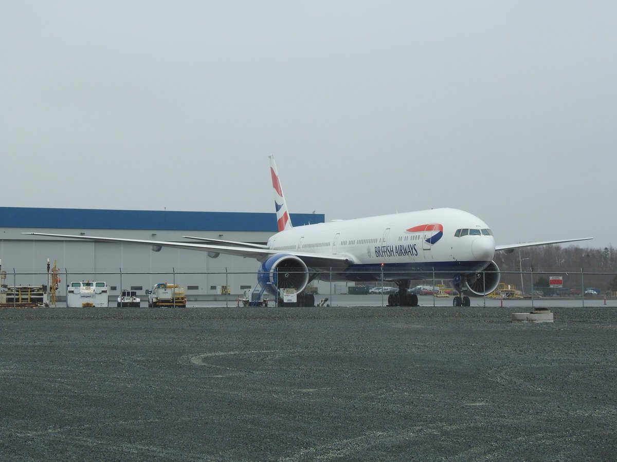 veryboeing's tweet photo. British Airways #B777 -336(ER) #GSTBL CYHZ https://t.co/LZf90e2Dgu