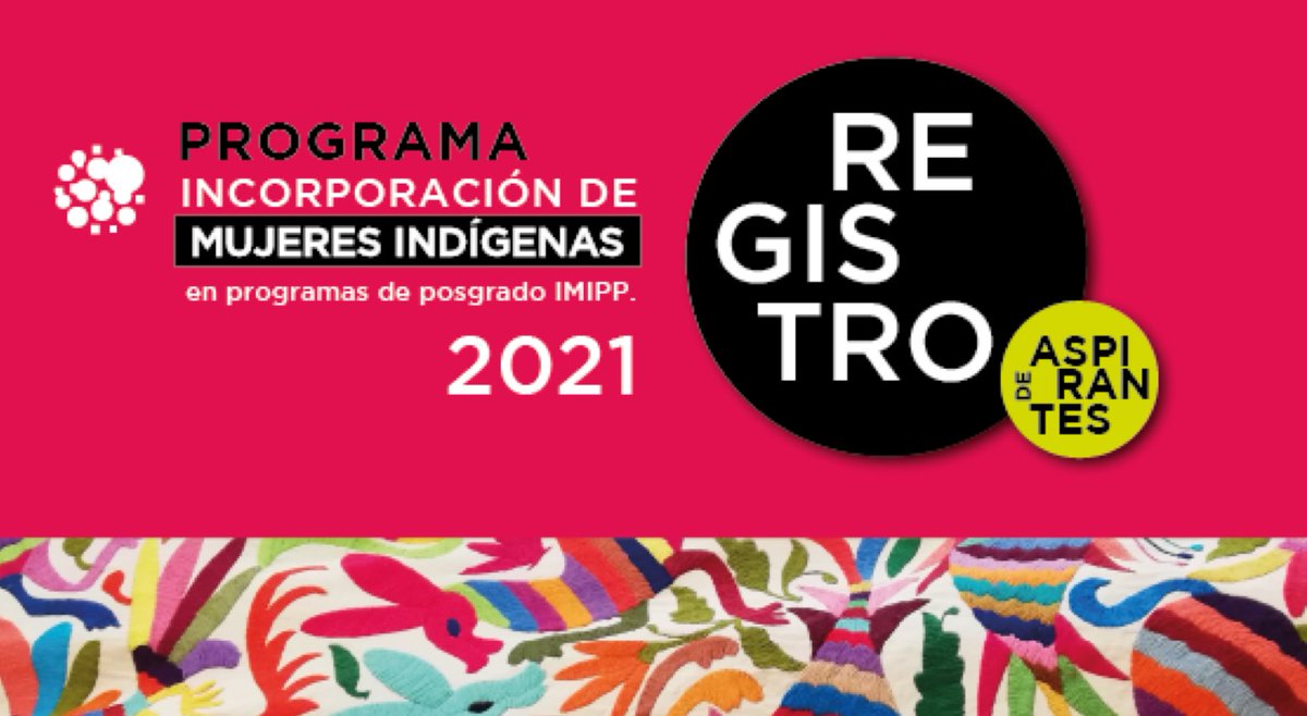 CITNOVA's tweet image. #Súmate 
🔴 Registro de aspirantes al programa de Incorporación de Mujeres Indígenas en Programas de Posgrado de Calidad para el Fortalecimiento Regional.
📲Convocatoria: 
citnova.gob.mx/convocatoria-m…
Fecha límite: 15 de abril