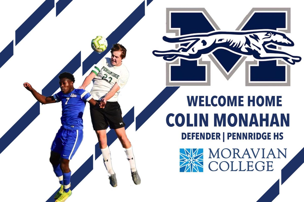 COMMITTED ✍🏼 For our fifth signing we welcome Colin Monahan. A Defender from Pennridge Highschool! We are extremely excited for you to join the pack!🐾 #moravianbound #classof2025 #signed #moraviancollege #houndem #rollhoundm