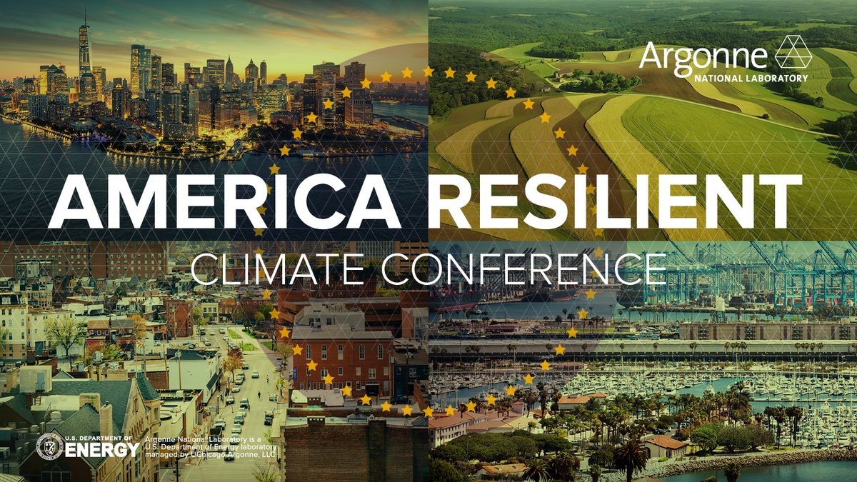 Join us tomorrow, along with <a href="/BettencourtLuis/">Luis M. A. Bettencourt</a> and other industry partners at <a href="/argonne/">Argonne National Lab</a>'s #AmericaResilient2021, a free, half-day, virtual climate conference focused on the need for us to plan for and adapt to #climatechange impacts.

Register here: bit.ly/3flMNzT