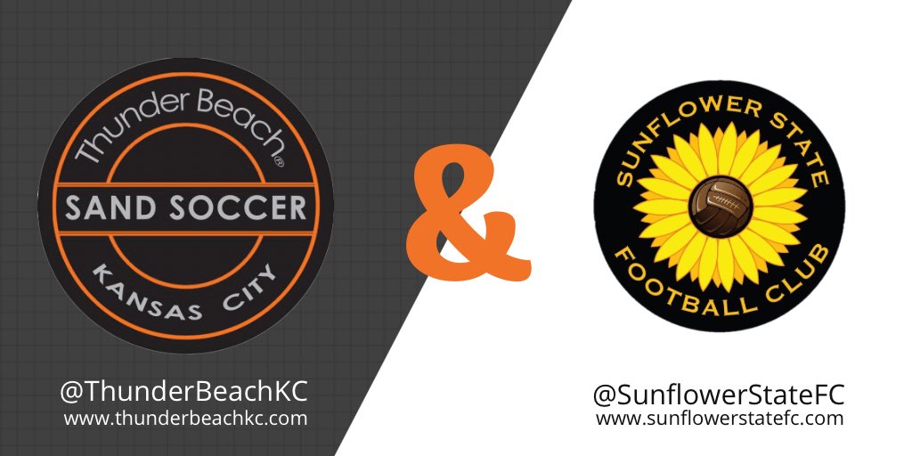 thunderbeachkc's tweet photo. Thunder Beach KC is excited to announce a partnership with local club @SunflowerStFC! We’re excited to link arms to bring more opportunities to enjoy the beautiful game in Kansas City!

Learn more about this partnership and each individual program at https://t.co/O3i6FanFk2. https://t.co/YKuSkaKV85