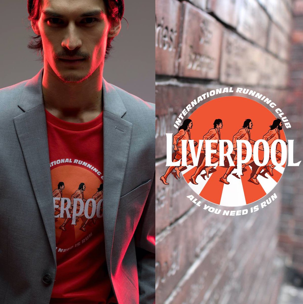 J-1 avant le match retour pour le quart de finale de la ligue des champions entre les Reds et le Real Madrid. L’occasion de porter les couleurs IRC avec notre T-shirt Liverpool « All you need is Run » disponible sur notre e-shop en version homme et femme.