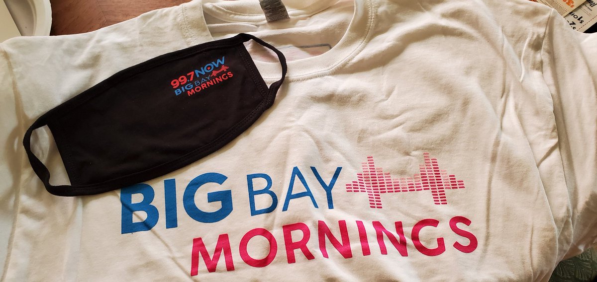 fonebone37's tweet image. Thanks for the tshirt and mask, @997now.  I had fun playing Big Money Minute!