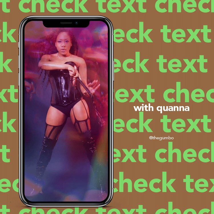 thegumbo's tweet photo. the latest #textcheck is here! we talked to @QUANNAMC about her roots in savannah, ga, the importance of authenticity in her music, women in hip-hop she looks up to and more! read it here: https://t.co/7pFBytD5JB https://t.co/YyUs3yj9bL