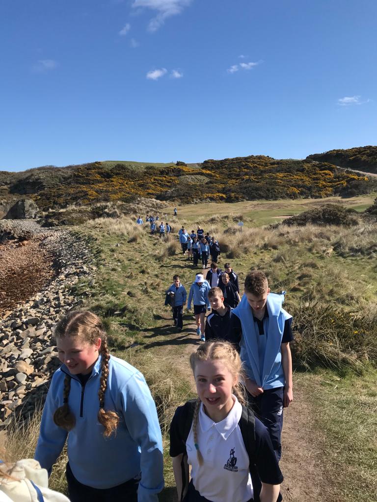 GordonstounPrep's tweet photo. Year 7 and 8 coastal walk. #allbacktogether #gordonstoun https://t.co/1e1OsUylge