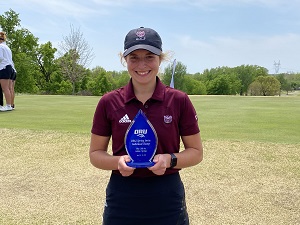 tomrobinsonks95's tweet photo. https://t.co/H2K1OS1GMi Former Atlantic standout and Missouri State University golfer Brooke Newell won the individual title at the Oral Roberts University Invitational Golf Tournament held April 12-13. https://t.co/jVncUfwv3l