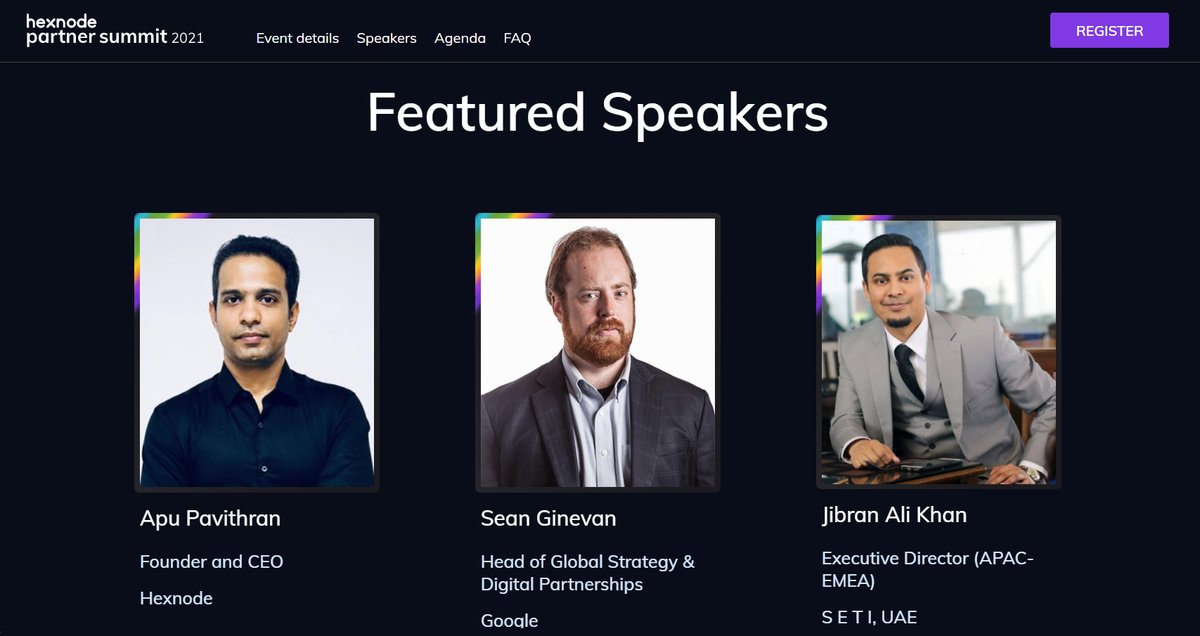 tweetjibran's tweet image. Excited to be speaking at the Hexnode Partner Summit on the topic of Capacity Building &amp;amp; Digital Collaboration Post Covid Era for Business Expansion. 

#hexnode #hexnodepartnersummit #mdm #newera #covidera