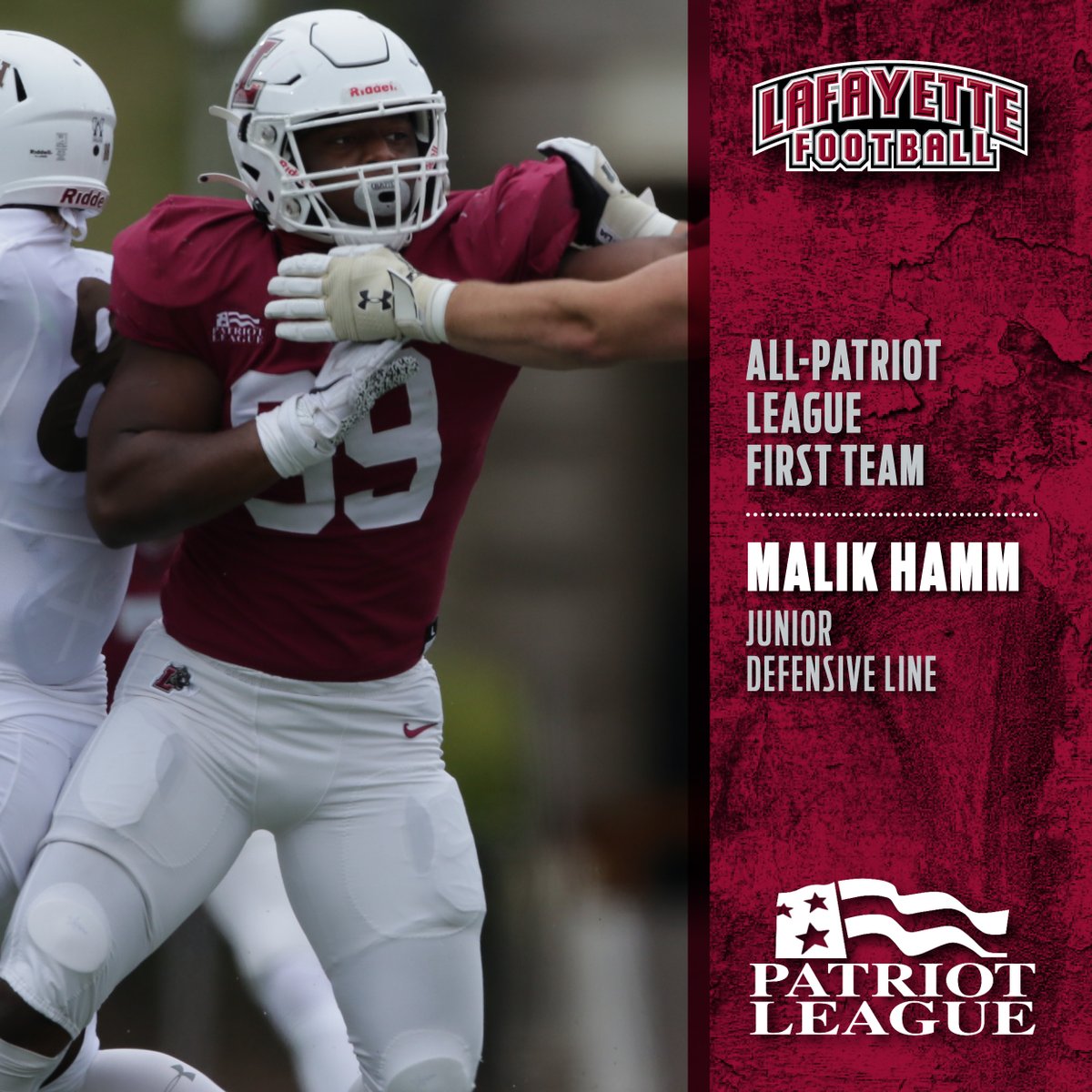 LafColFootball's tweet photo. We brought home  1⃣5⃣ All-Patriot League selections following the 2021 season!

https://t.co/mEK98A3fYj

#RollPards | #Breakout2021 https://t.co/WAq5SNAYDg