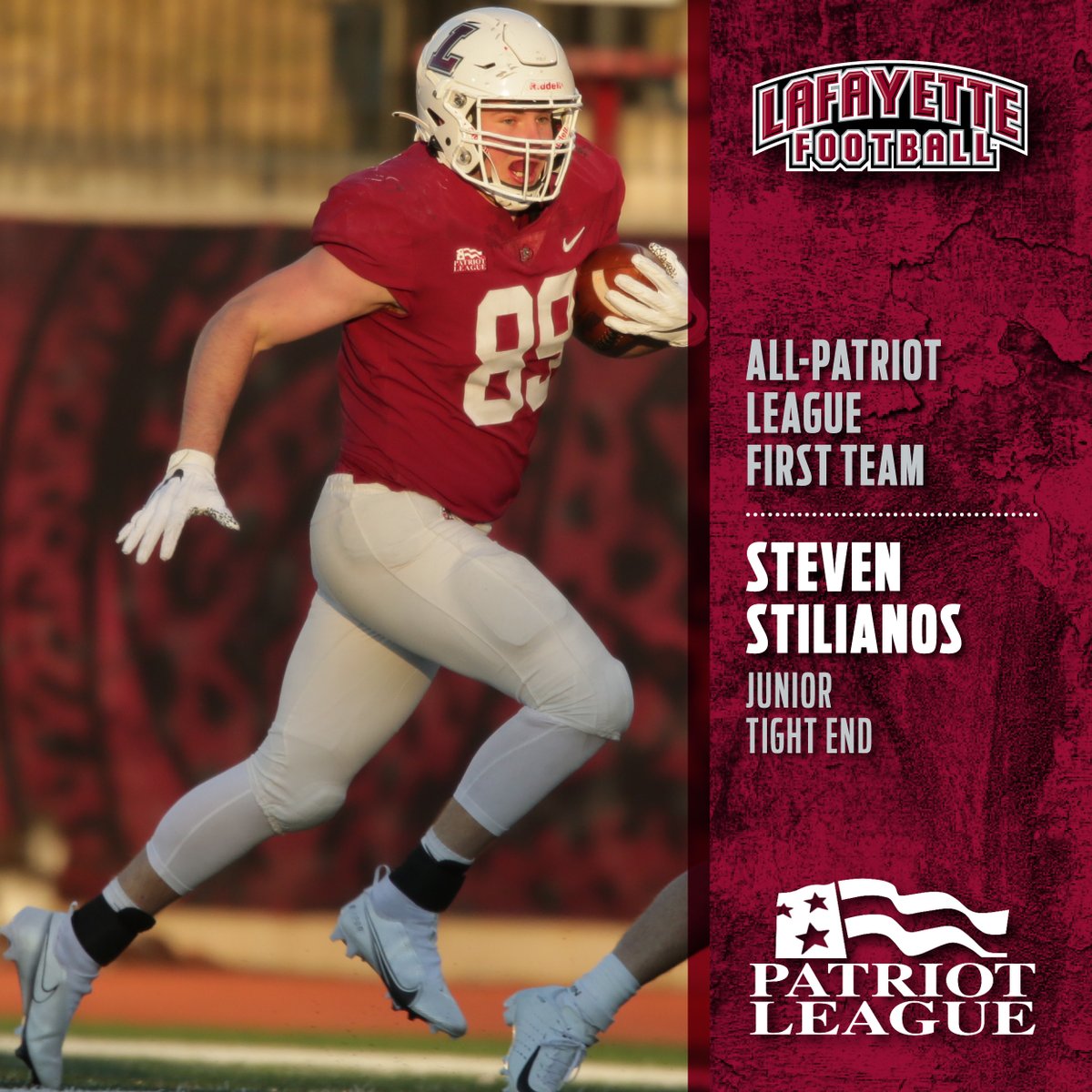 LafColFootball's tweet photo. We brought home  1⃣5⃣ All-Patriot League selections following the 2021 season!

https://t.co/mEK98A3fYj

#RollPards | #Breakout2021 https://t.co/WAq5SNAYDg