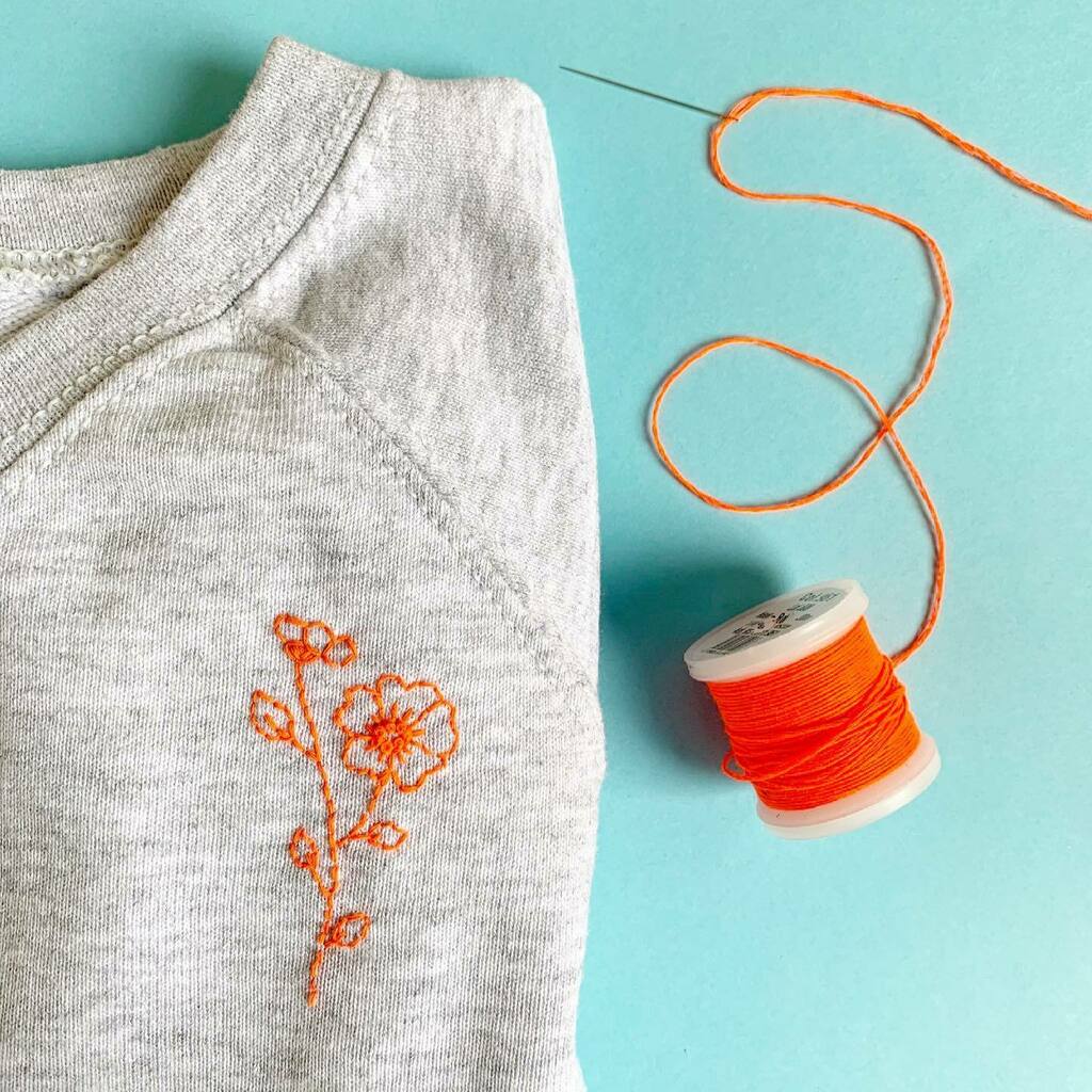CloudCraftUK's tweet photo. Good stuff today - shops being open again and our high streets coming back to life. 🙌🏻
Not so good today - it’s freeeezing! I have no idea what happened to Spring but I’m pleased that I have this new sweatshirt that I embroidered last weekend. The neon t… https://t.co/VTDAprcTki https://t.co/UoaqEbdTqY