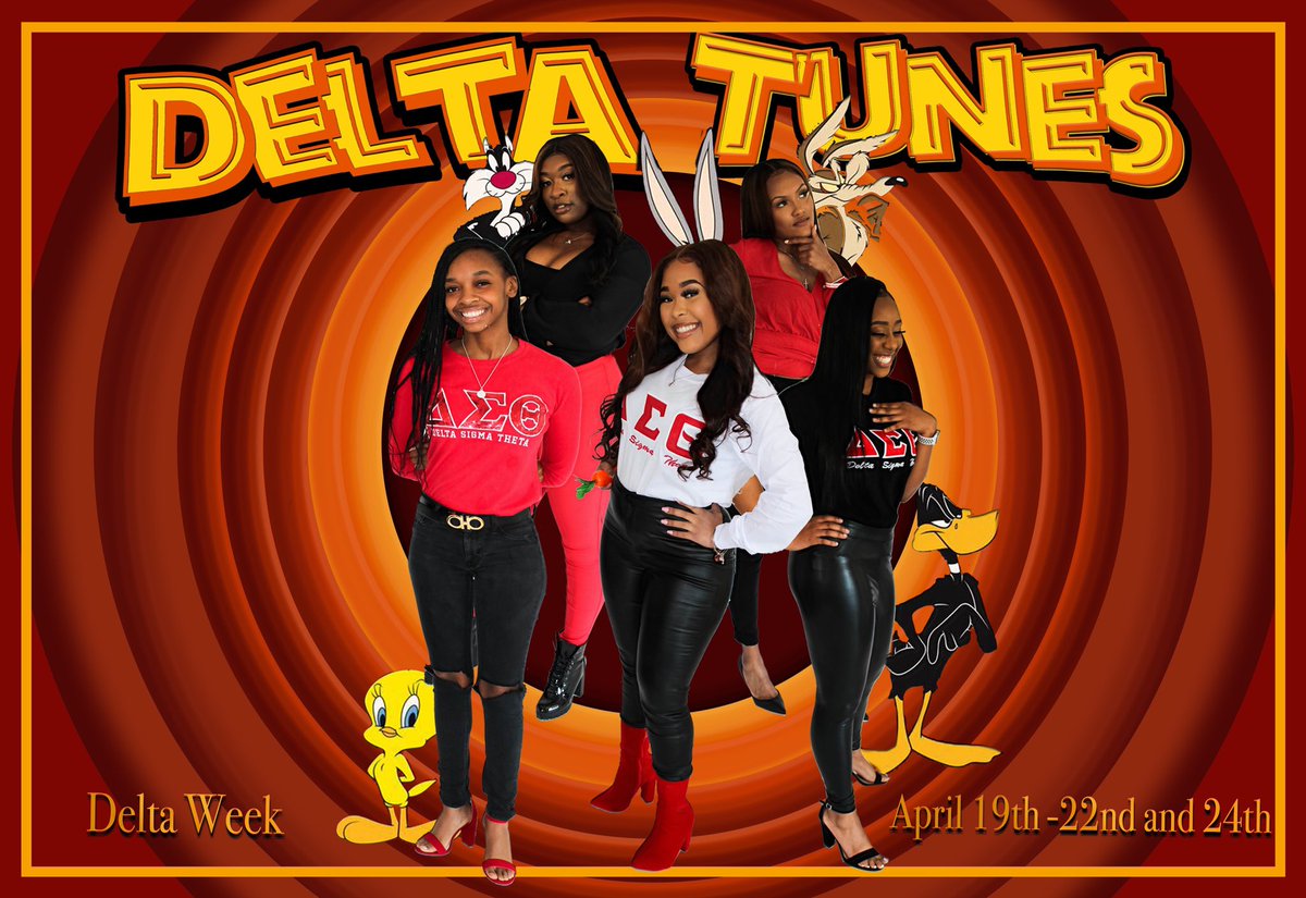 DSTThetaTheta's tweet image. A Tenacious Communications Company Presents... Delta Tunes! 🎞 Continue watching for more information on episodes to come! Th-Th-That’s all, folks! 😉 

#ThetaTheta #50thCelebration