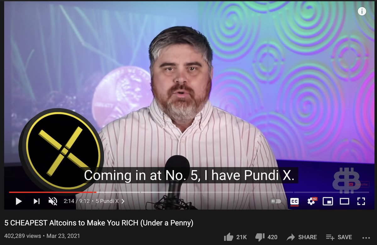 cobie's tweet photo. A short bitboy story

Proper weird 

It went sideways for months, got pre-bought for 2 days BEFORE the video came out recommending it as a top 5 altcoin to make you rich, and the video was released at the top, and then it went down

Must be a coincidence https://t.co/gYXNwGTP9F