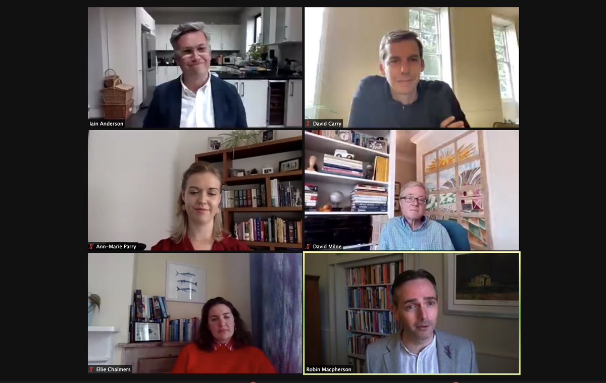 robin_macp's tweet photo. I spent a fascinating afternoon in the company of @iain_w_anderson @EllieChalmers @annmarieparry @davidcarry & David Milne for the #FireUpTheFuture webinar. The key message is that the post-pandemic world will be full of opportunities if we’re brave enough to take them. https://t.co/rwPtZK1Yrm