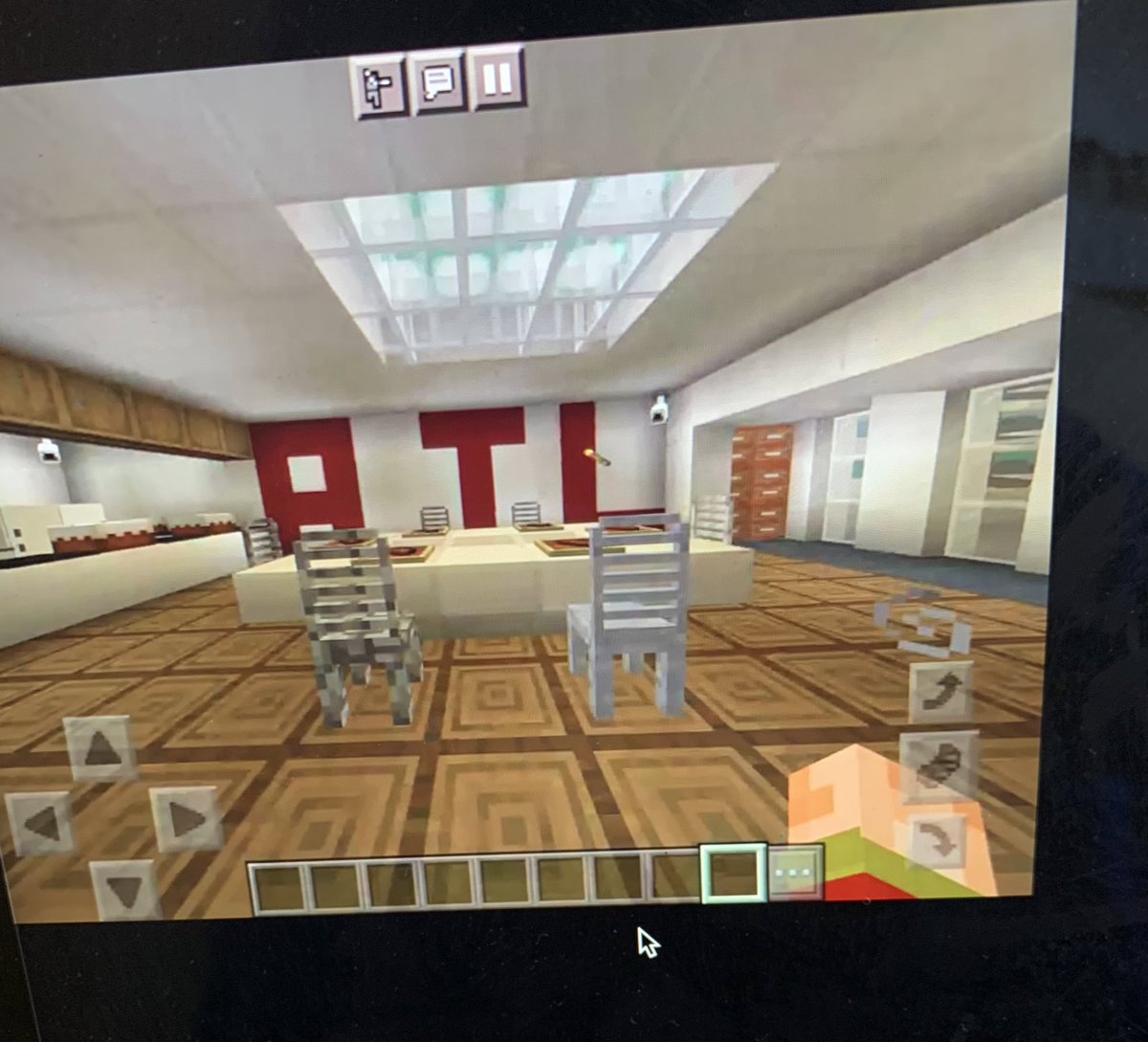 TAGMsRackston's tweet image. My #TAGScholaroftheDay for Monday built a second home in @Minecraft during SB bc he couldn’t access our world. Let’s appreciate the living room #thetagexperience #OurCascade at @APSTAGAcademy . Book him to design your home before the prices go up! Yes the security cameras move!