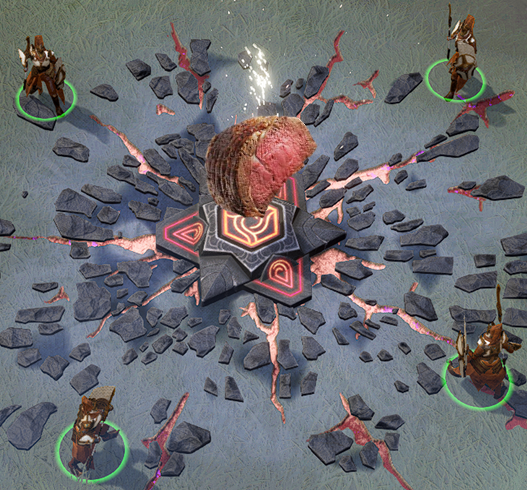 SSGSonOfMerlin's tweet photo. In IMMORTAL, you can take objectives on the map for advantages, like Umami https://t.co/sdlXhcMavC