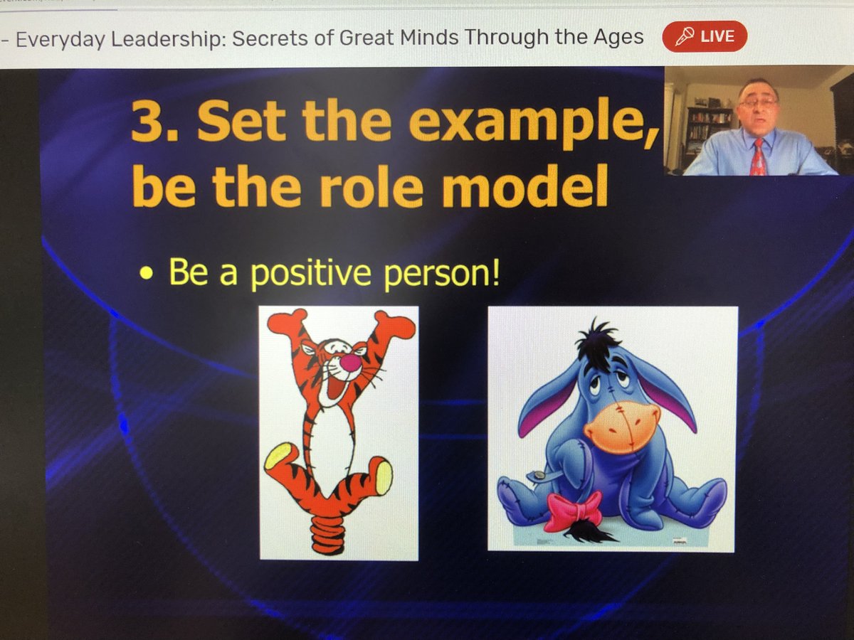 Keynote on Leadership by the great EM teacher <a href="/amalmattu/">Amal Mattu</a> at #CORDAA21 <a href="/CORD_EM/">CORD</a>. Another example of what makes this such a great conference. "When you come to work, be a Tigger!", be the one everyone wants to see arriving for a shift.
