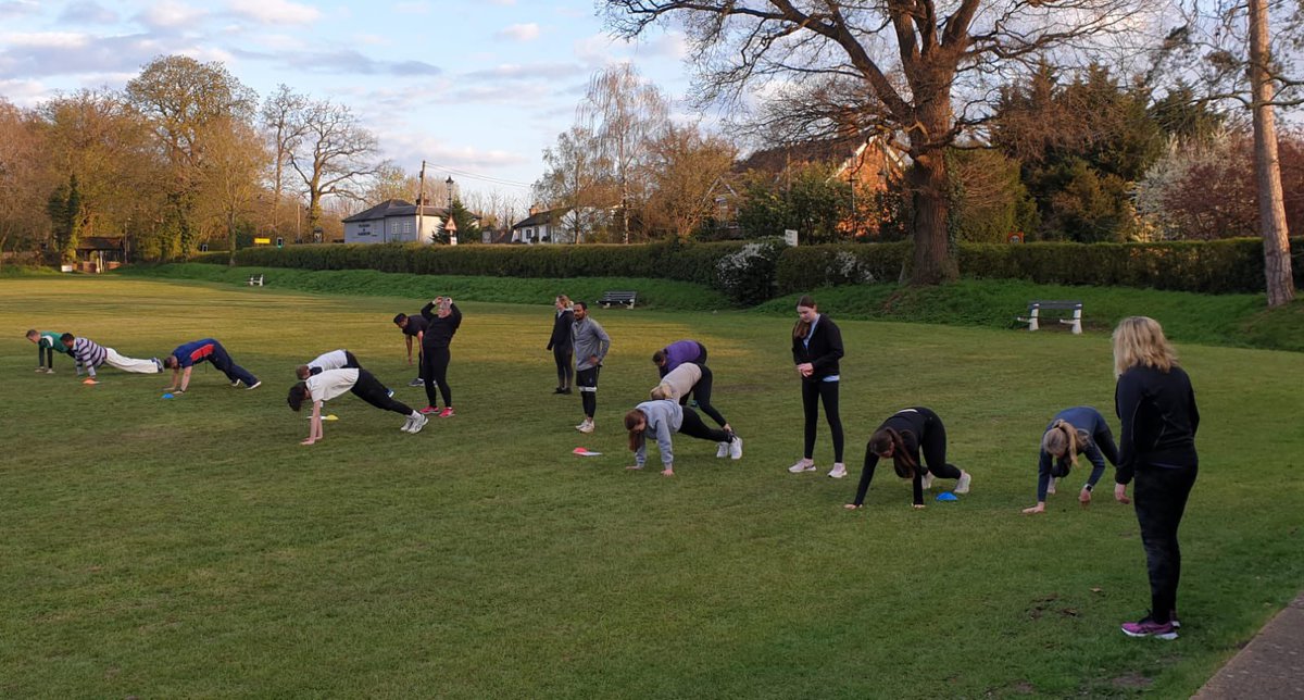 Great first fitness session at the ground tonight! 💪 🏏 Men’s and Ladies fitness training is every Tuesday 18:30-19:30. Big thanks to #Sweat for providing the training.