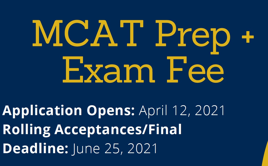CA HEALTHCARE WORKFORCEPRE-MEDICAL SCHOLARSHIP
MCAT Prep +Exam Fee

Application Link:
ucdavis.co1.qualtrics.com/jfe/form/SV_8d…