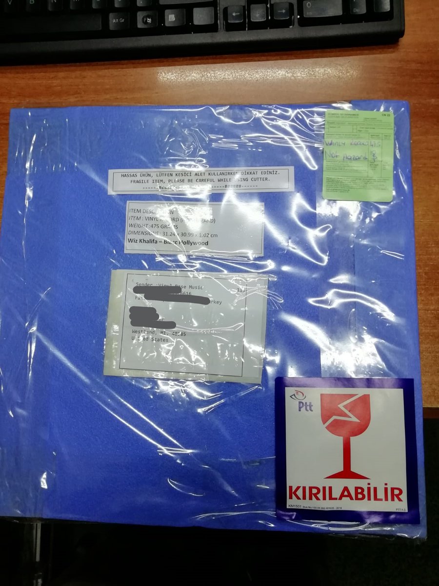 VDiscogs's tweet image. And rest of them... :)

All albums delivers by Air Post...

Most of our customers around the world receives their albums 7-9 businnes days.

Tracking numbers will be share after shipping. You can track delivery status moment by moment :)