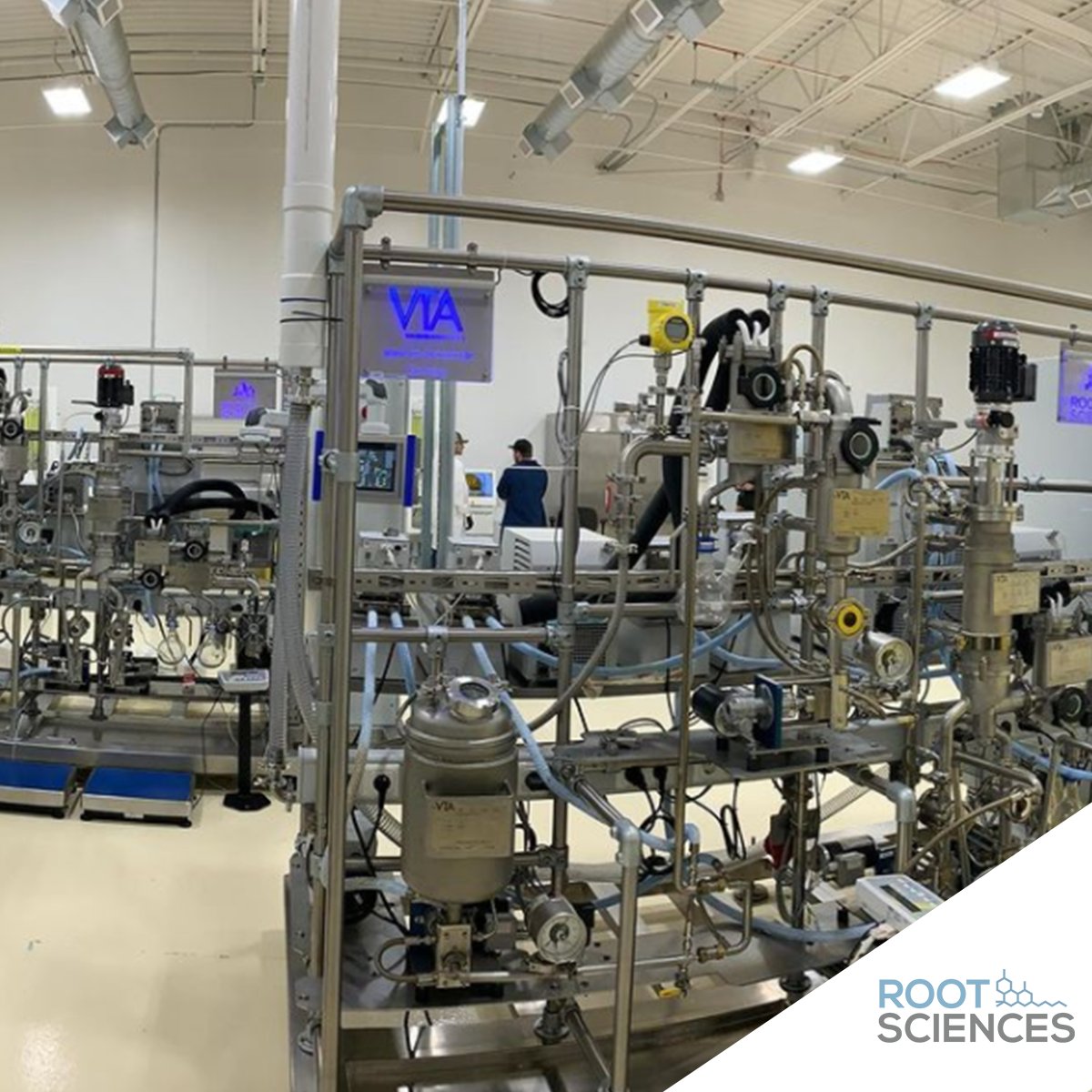 rootsciences's tweet image. What&apos;s better than one of our VK 100 distillation machines?

Several. 

#rootsciences #distillation #shortpathdistillation