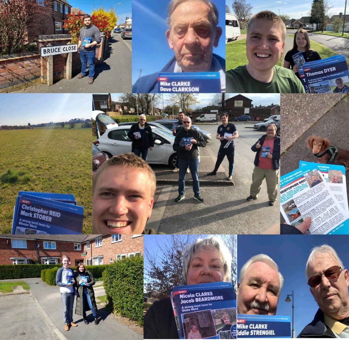 lnconservatives's tweet photo. Great to be back out campaigning across the constituency! Thanks for your excellent support! https://t.co/s0tI19BdeM