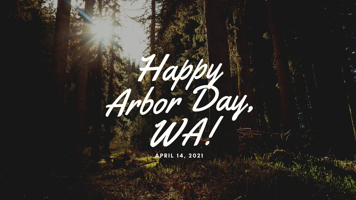 Did you know? April 14 is Washington State's Arbor Day in 2021. Find an event to celebrate: earthdaysouthsound.org/events