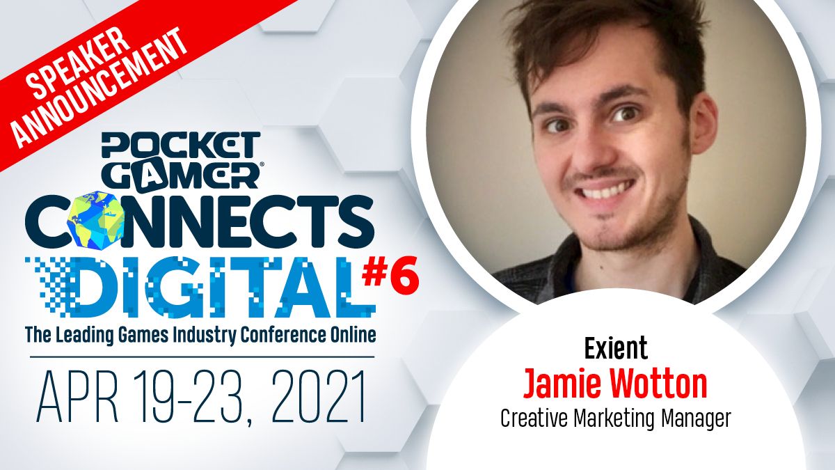 Get the lowdown on finding your next self-published hit with Exient’s Jamie Wotton at Pocket Gamer Connects Digital #6, April 19-23. Europe’s biggest mobile B2B games industry conference goes online. Book now: bit.ly/3aUKS1o @exient