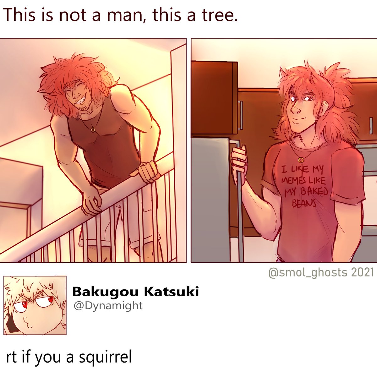 smol_ghosts's tweet photo. If you’re under 5’7 you’re a squirrel I don’t make the rules https://t.co/koU5kEmlk9