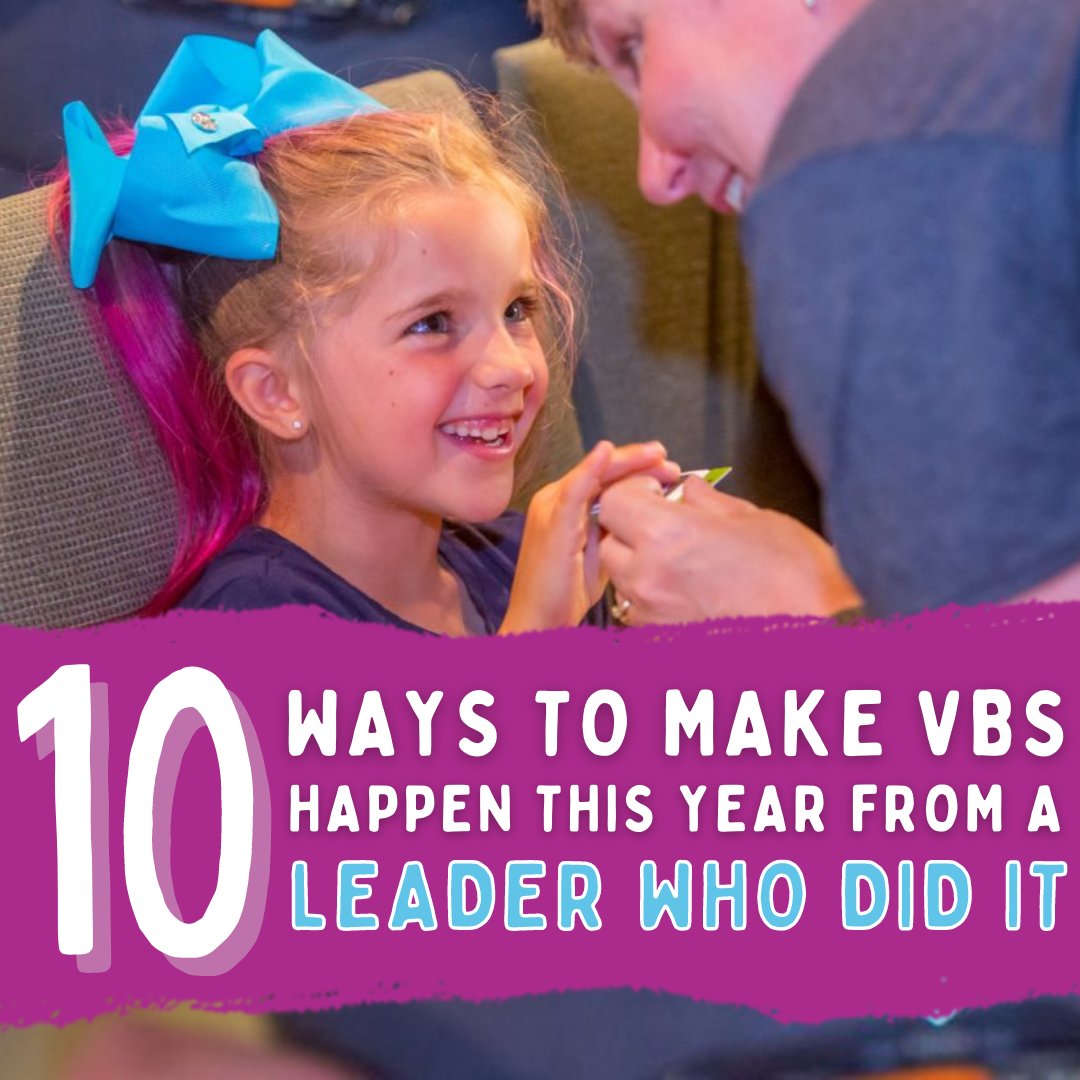 Are you undecided about diving into VBS this year? Don’t miss these VBS tips from a leader who hosted a successful, and much needed, VBS last summer in the height of the pandemic. The bottom line? You can do it, and kids need it! bit.ly/3x0Y2Ev