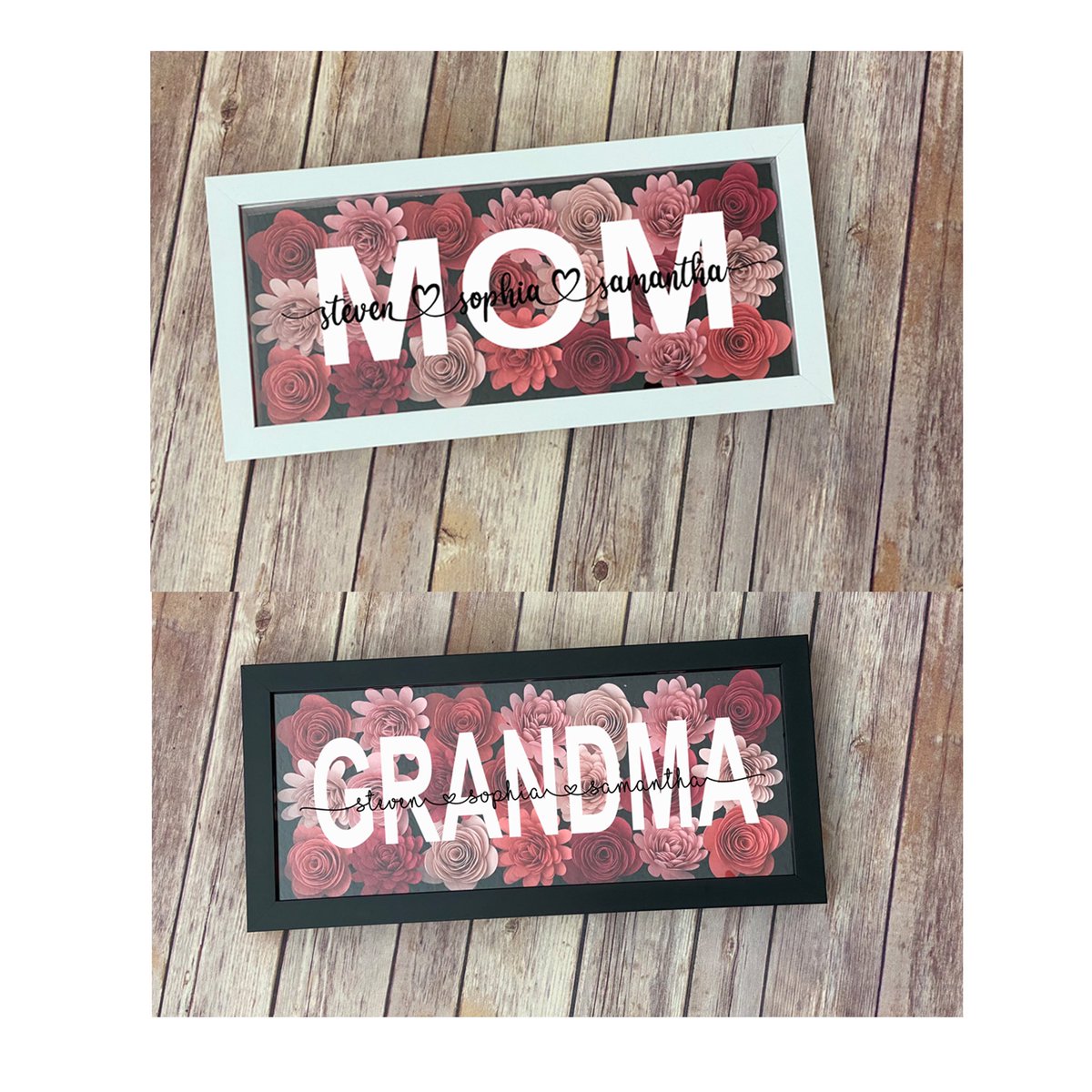 IdeasonCraft's tweet image. ✨Mother’s day Shadow Box✨ | 
Beautiful for Mother’s Day or Birthday gift. Size 6”x14”
.
Available in Black and White &amp;amp; a lot of colors available for flowers 
.
Order in our Etsy Shop, link in bio.
.
#IdeasOnCraft #ShadowBoxFrame #MothersDay #MothersDayGift  #MadeItWithMichaels