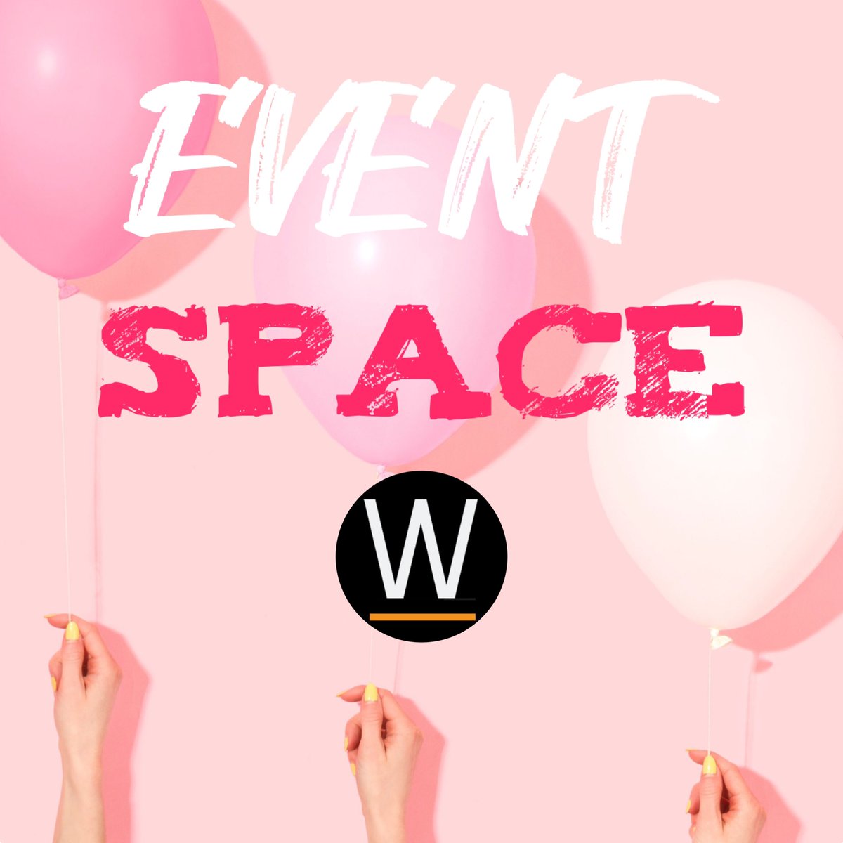 WyrkSpace's tweet photo. Dates are filling up quick! Some April and May dates still available. Contact us today to book your event! #eventspace #venue #party https://t.co/PWiUMYly5d