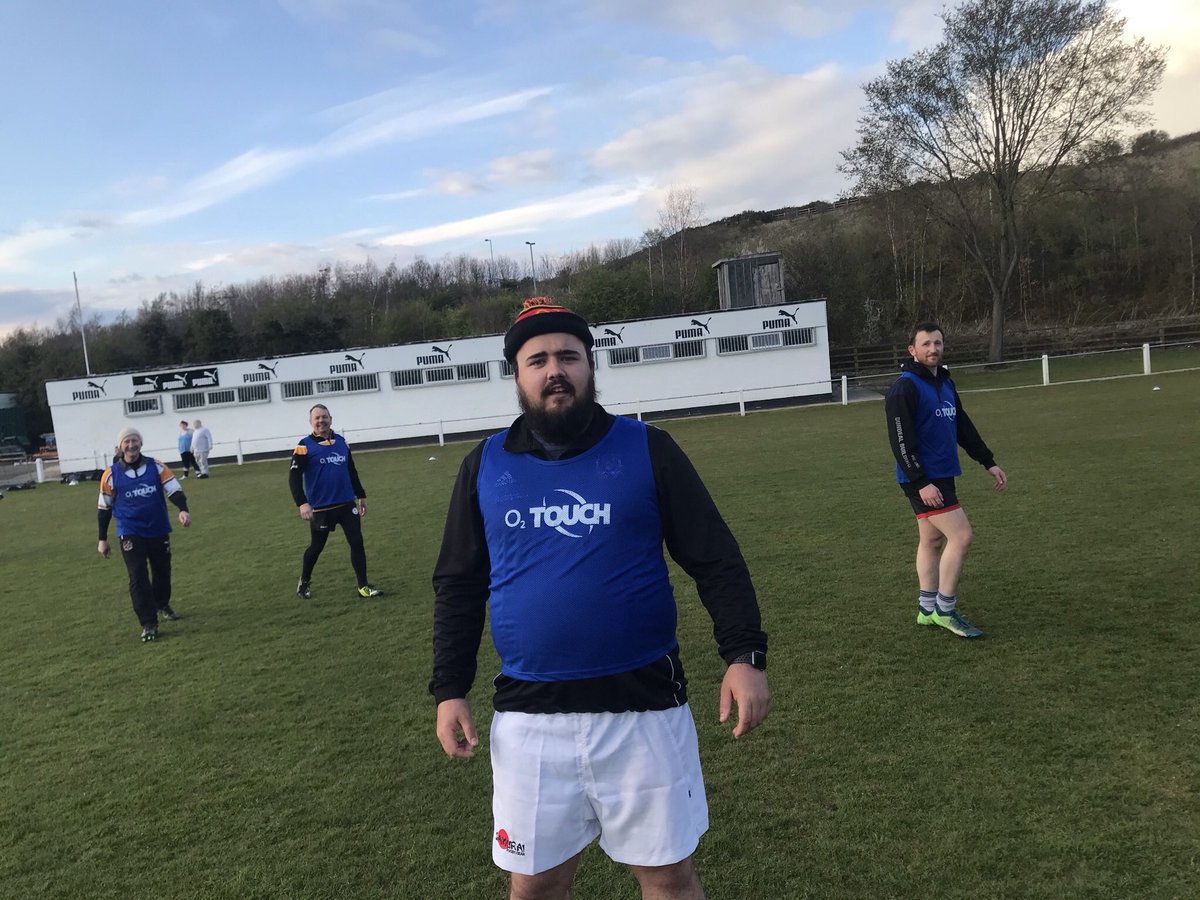 Another great @o2touch session at @BEESRUGBY tonight 🏉🏉🏉👏👏👏