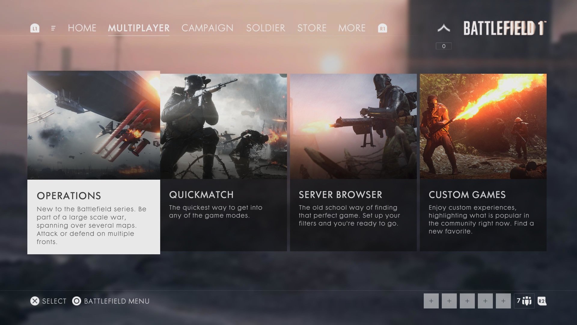 Battlefield V  Game UI Database