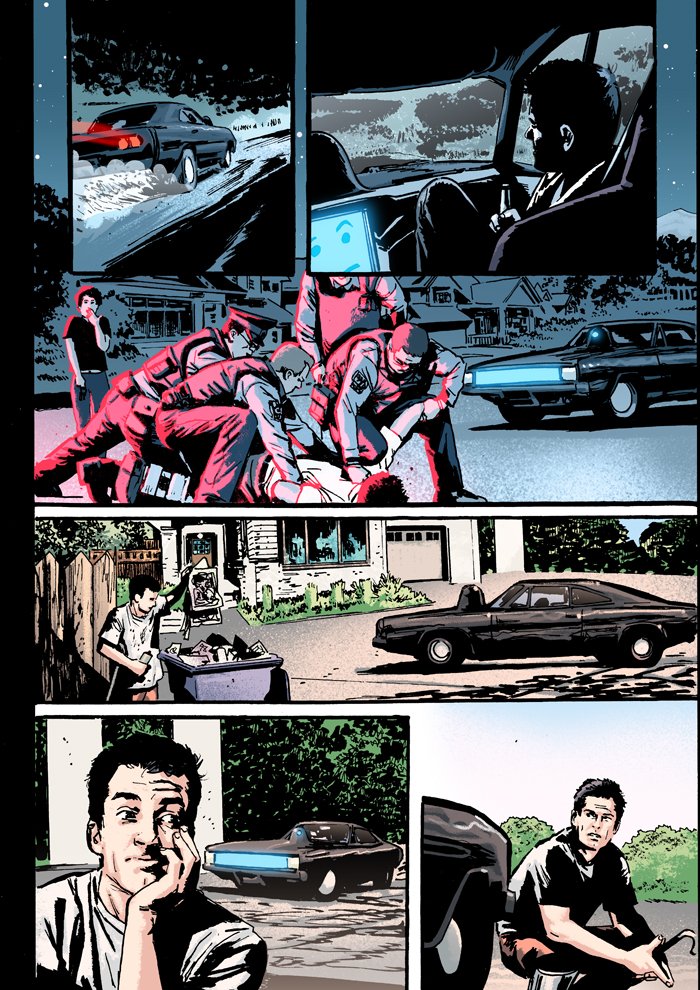 Hey, is it #PortfolioDay once again? I'm a comic colorist and illustrator - I colored these: 