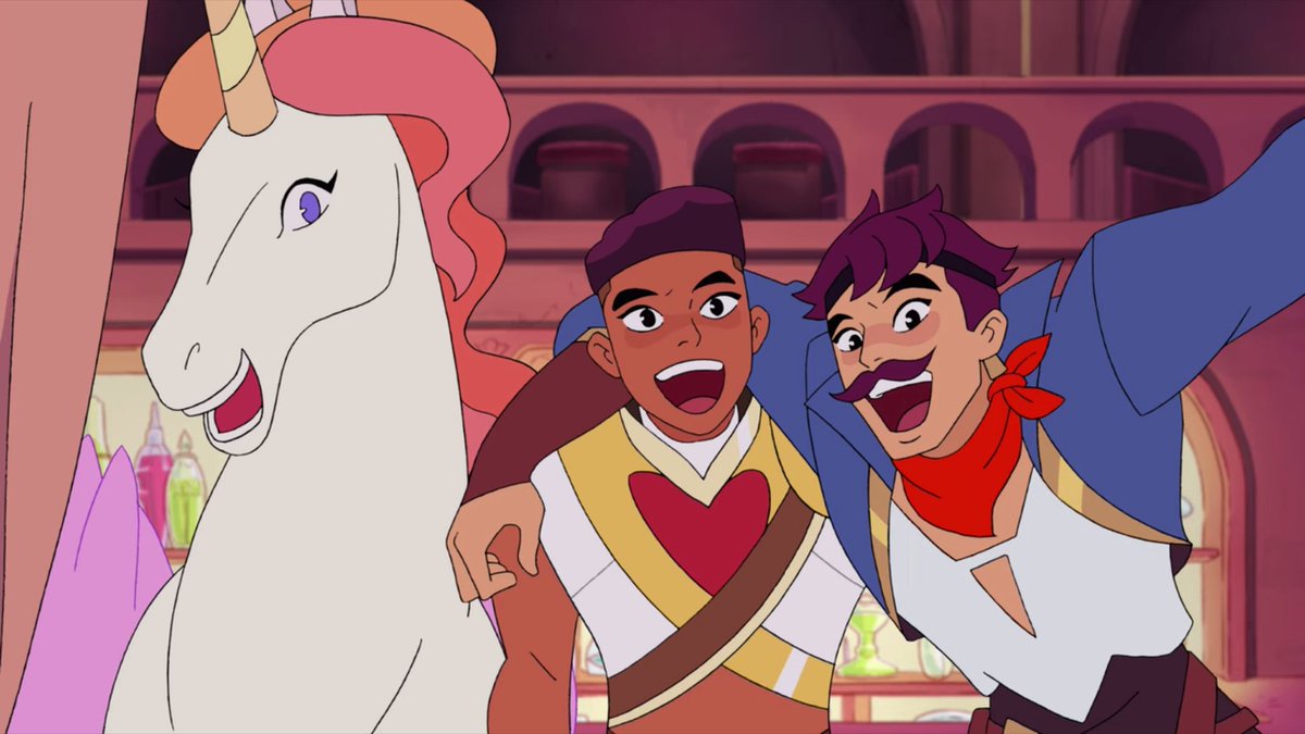 In S4, Bow’s barrel is getting drier and drier each episode. He doesn’t even realize it until Boy’s Night Out when he’s in an environment outside of Adora and Glimmer’s conflict.