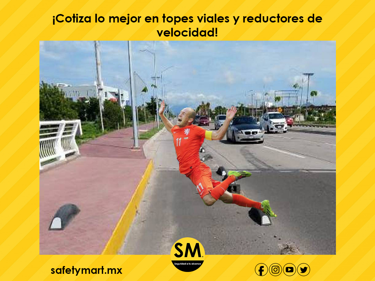 SafetyMartMX's tweet photo. Cotiza lo mejor en topes viales 🚦🚧 y reductores de velocidad en @SafetyMartMX  👉 https://t.co/ciV0HkW6go 😉
.
.
.
#safetymart
#safetymartmx
#topesviales
#reductoresdevelocidad
#topevial
#CiclistasdelMundo
#ciclistas
#ciclovia
#CentroDeRecarga
#FabricantesDeExtintores
#extintor https://t.co/NfbzVyZduW
