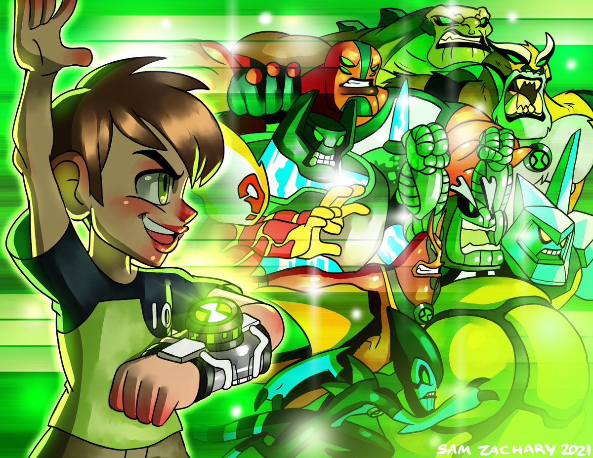 Samyueru Zackari on X: More fanart of Ben 10(Alien Force). if you want an  artwork/caricature request, hit me up in the DMs. Thank you! #ben10 #aliens  #omnitrix #cartoonnetwork #manofaction #alienforce #ultimatealien #omniverse  #