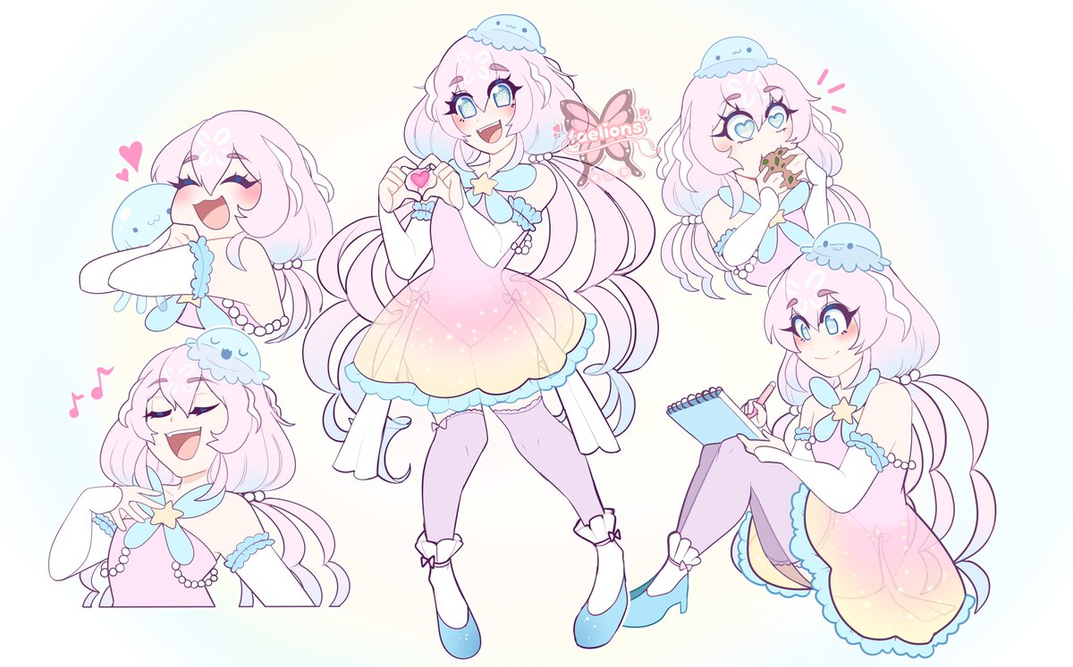 🌸Sketch Page Commission for @hanachuVT 🌸

#vtuber | #VTuberUprising | #jellillust