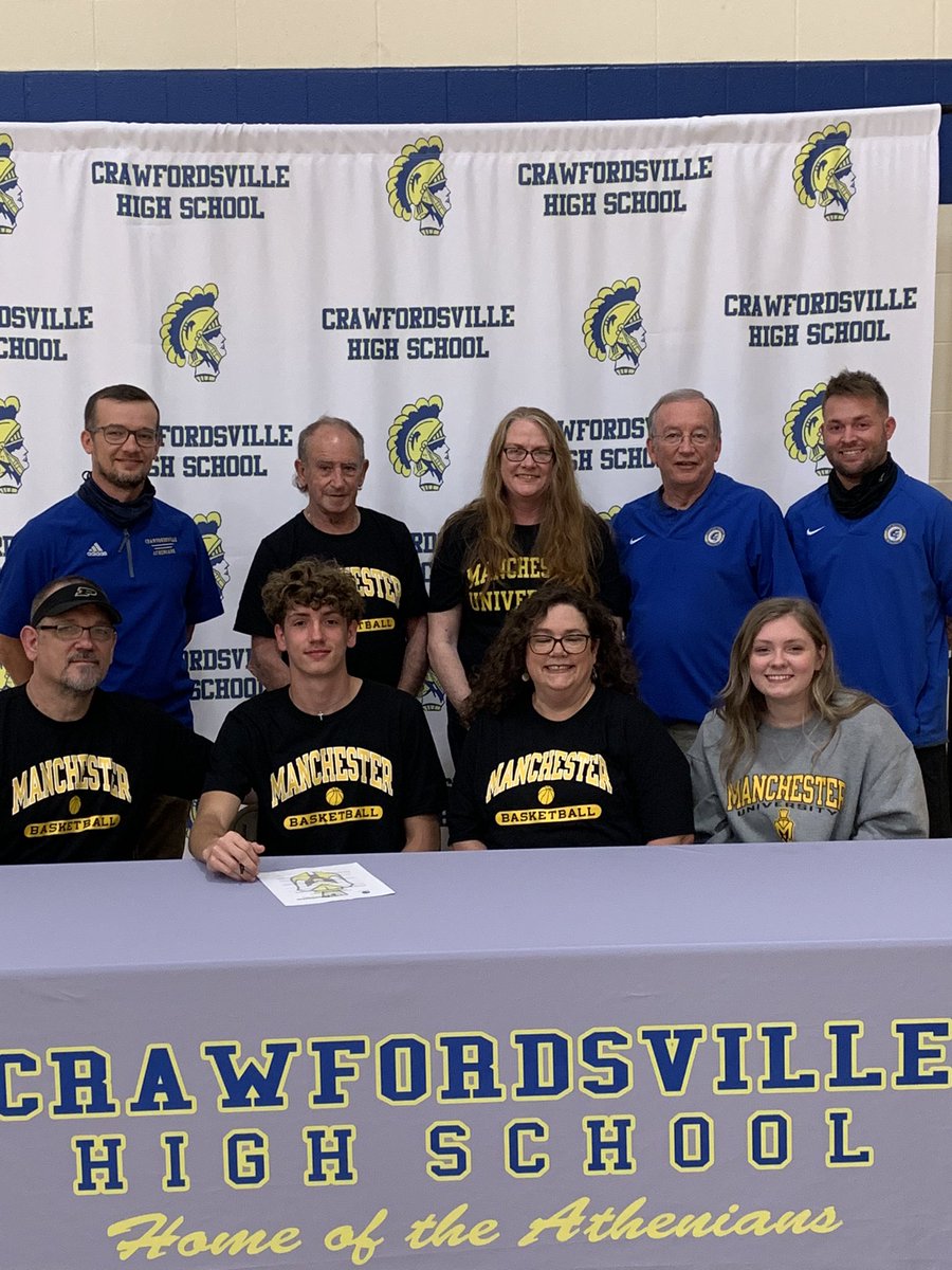Congratulations to Ty Lynas who will be headed to Manchester University to play basketball next year.