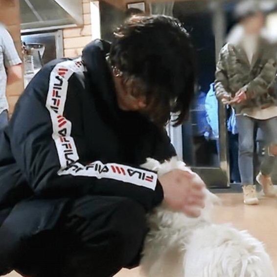 sometimes he plays with your dog