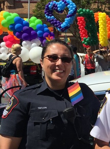 OakBayPolice's tweet photo. A big thank you from all of us to our R/Sgt. Carla Taylor who is retiring from our Reserve Police Officer program after 12 years of volunteer service.  Carla will always be part of our OBPD family.  Thanks Carla for a job well done! https://t.co/jf9rCJSWIR