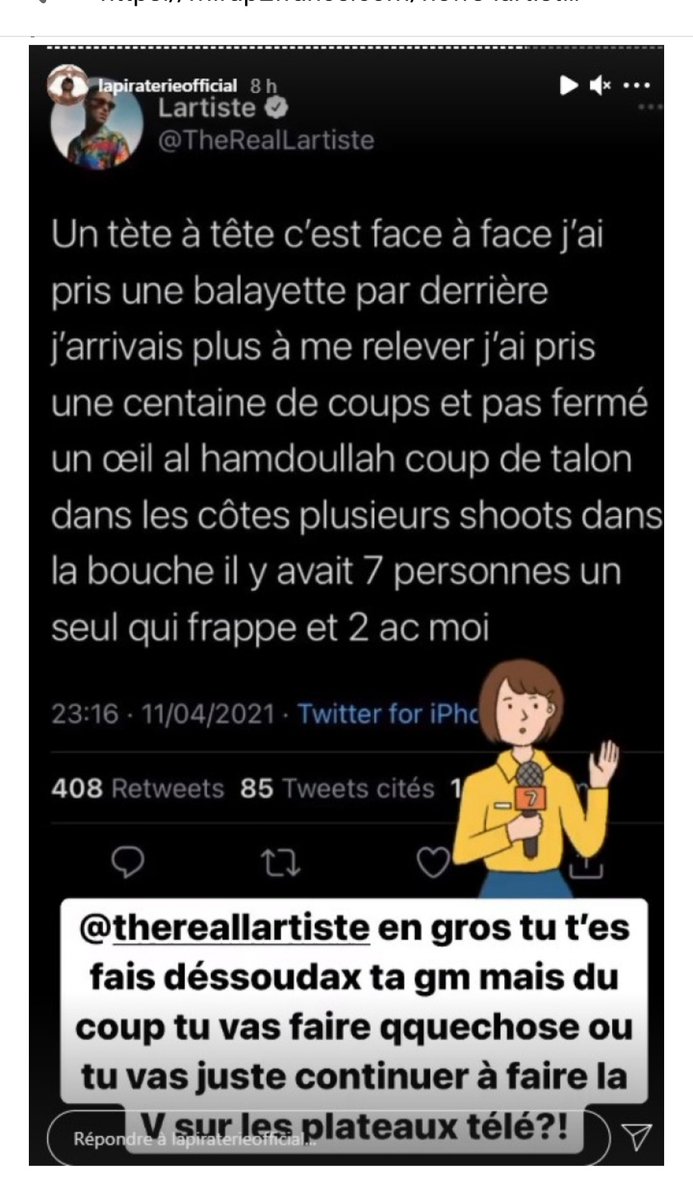 SabrinaVergos's tweet photo. @booba et toi quand ta mère c'est fait kidnapper t'as fait quoi??! T'as pas été plainté 🤔😅 y en a qui on la mémoire courte comme #laduchesse balais devant ta porte avant de porter un jugement sur qui que ce soit #soutientlartiste #TheRealLartiste @DabzaTvr https://t.co/FFUzDraAv4