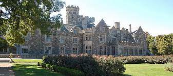 when they scooped him up, the Navy temporarily placed him in "Hempstead House, a great stone castle on Sands Point, on the North Shore of Long Island, that was formerly the home of Daniel and Florence Guggenheim"