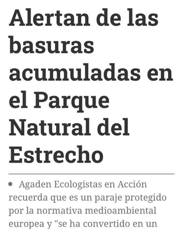 ECO_AGADEN's tweet photo. El PN del Estrecho un basurero desde Algeciras a Tarifa. Mucha publicidad y poco limpiar #pnestrecho #algeciras #tarifa #plásticos #basuras #dejadez #blablabla #cádiz #juntadeandalucía https://t.co/mDYcTfuBLU