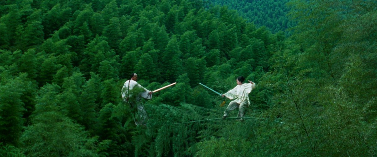 artonthescreen's tweet photo. from Crouching Tiger, Hidden Dragon (2000) #ArtOnTheScreen https://t.co/RRxIM0DjYf